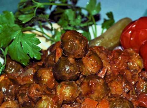Stewed Brussels Sprouts