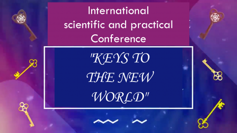 The International Conference "KEYS TO THE NEW WORLD", Chisinau, Moldova, on April 2