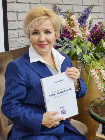 The book "TRUE KNOWLEDGE" by Natalia Rodina is published in English